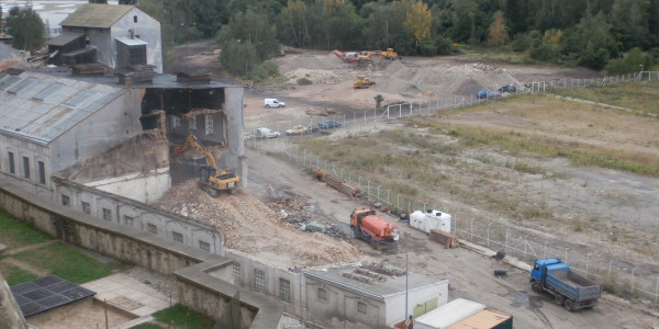 Demolice Lihovaru Mladá Boleslav