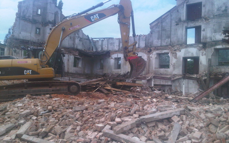 Demolice Lihovaru Mladá Boleslav