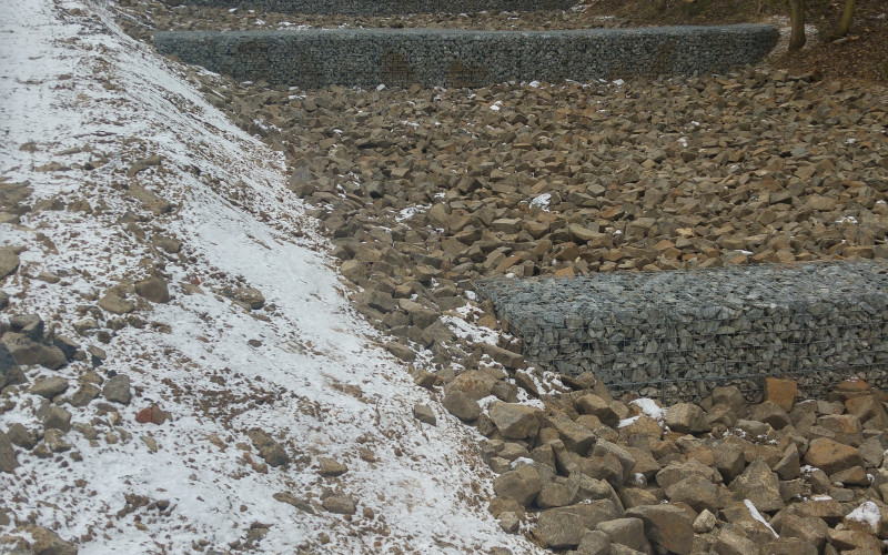 Odvodnění mostu Plužná I 38