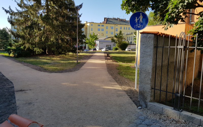 Cyklostezka Náměstí Míru, MB