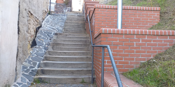 Schodiště ulice Vodkova MB