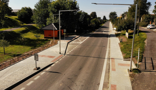 Výstavba a rekonstrukce chodníků Plužná