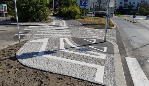 Cyklostezka Náměstí Míru, MB