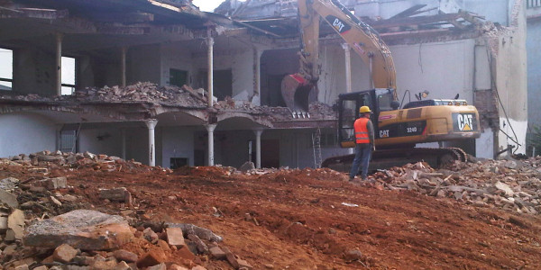 Demolice Lihovaru Mladá Boleslav