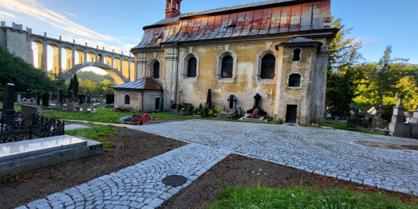 Komunikace nad kostelem, Krnsko