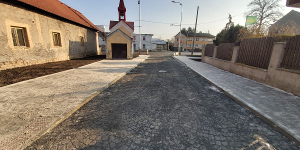 Oprava místní komunikace Bezděčín