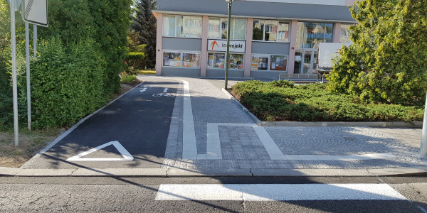 Cyklostezka Náměstí Míru, MB