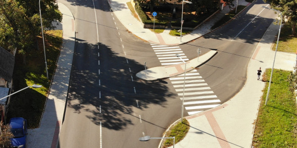 Rekonstrukce ulice Pražská v Bezděčíně - II. etapa, vč. cyklostezky