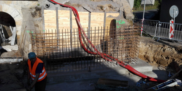 Podchod pod tratí Podlázky, MB