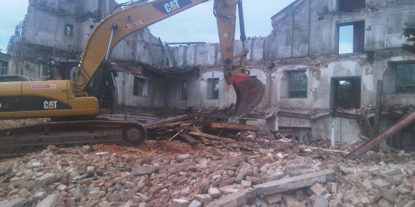 Demolice Lihovaru Mladá Boleslav