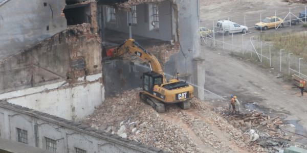 Demolice Lihovaru Mladá Boleslav