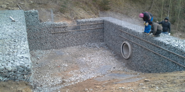 Odvodnění mostu Plužná I 38