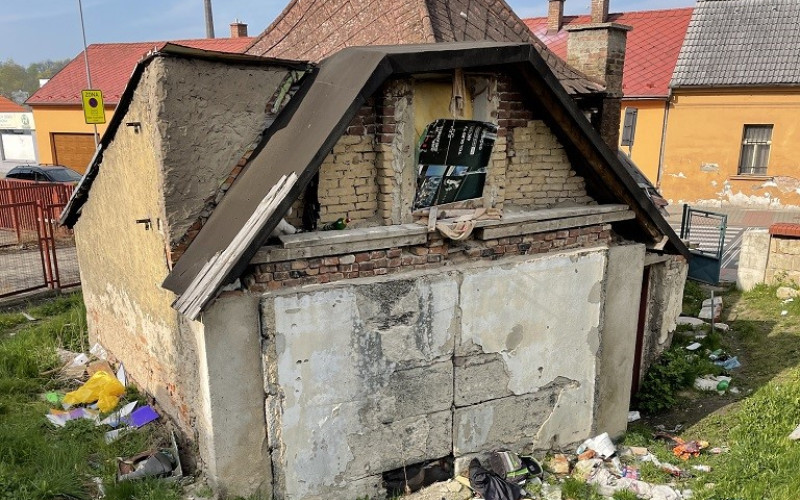 Demolice objektu v Ptácké ulici, Mladá Boleslav