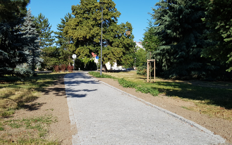 Cyklostezka Náměstí Míru, MB