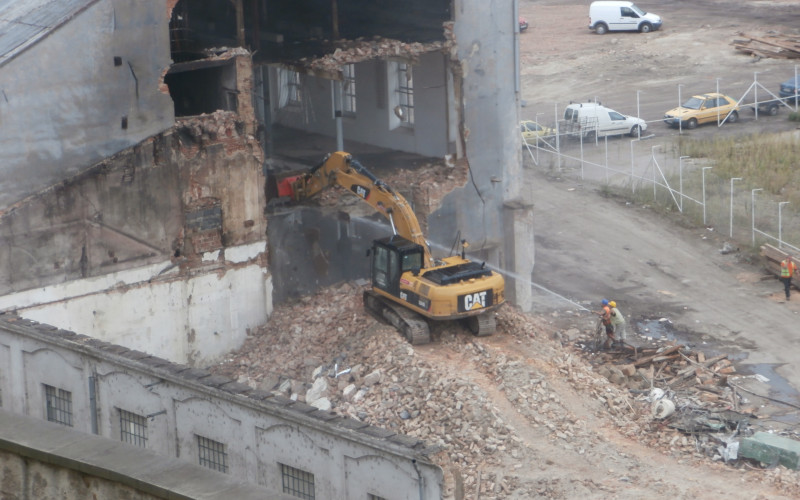 Demolice Lihovaru Mladá Boleslav