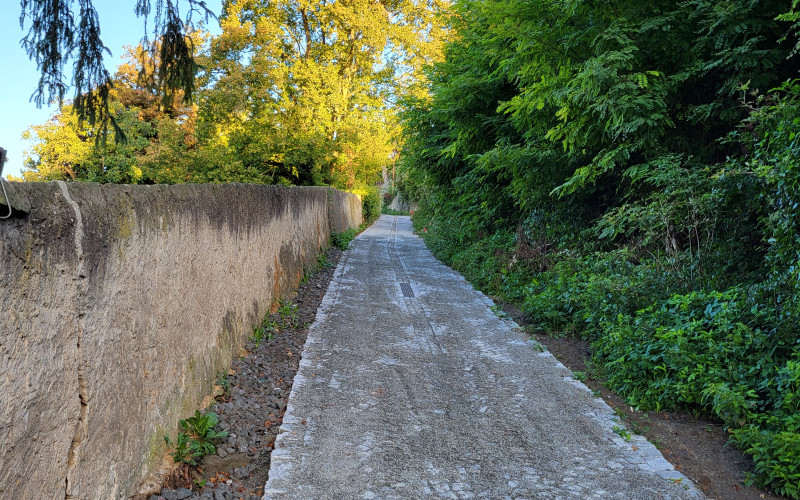 Komunikace nad kostelem, Krnsko