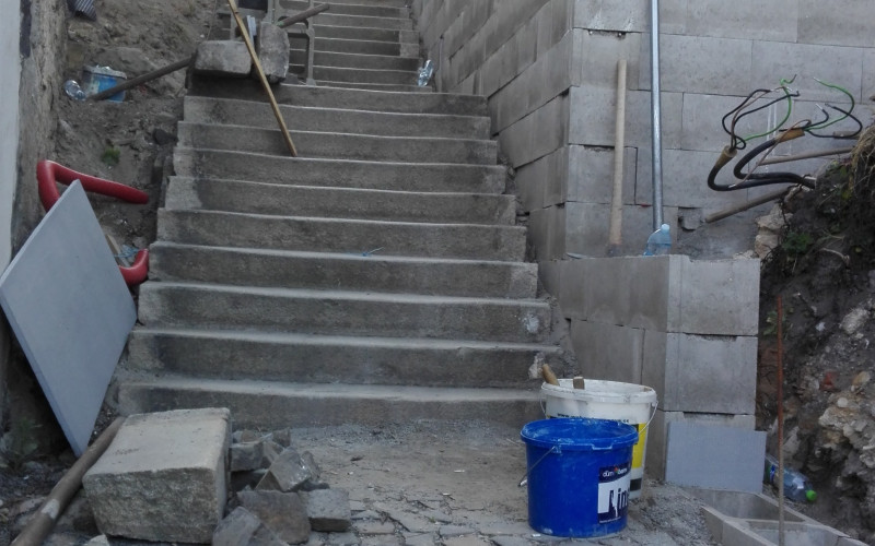 Schodiště ulice Vodkova MB