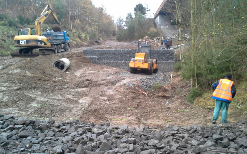 Odvodnění mostu Plužná I 38