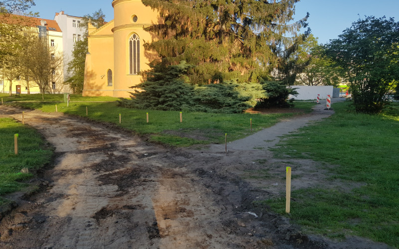 Cyklostezka Náměstí Míru, MB