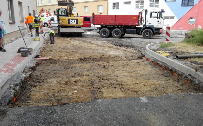 Náměstí před Nadějí Mladá Boleslav